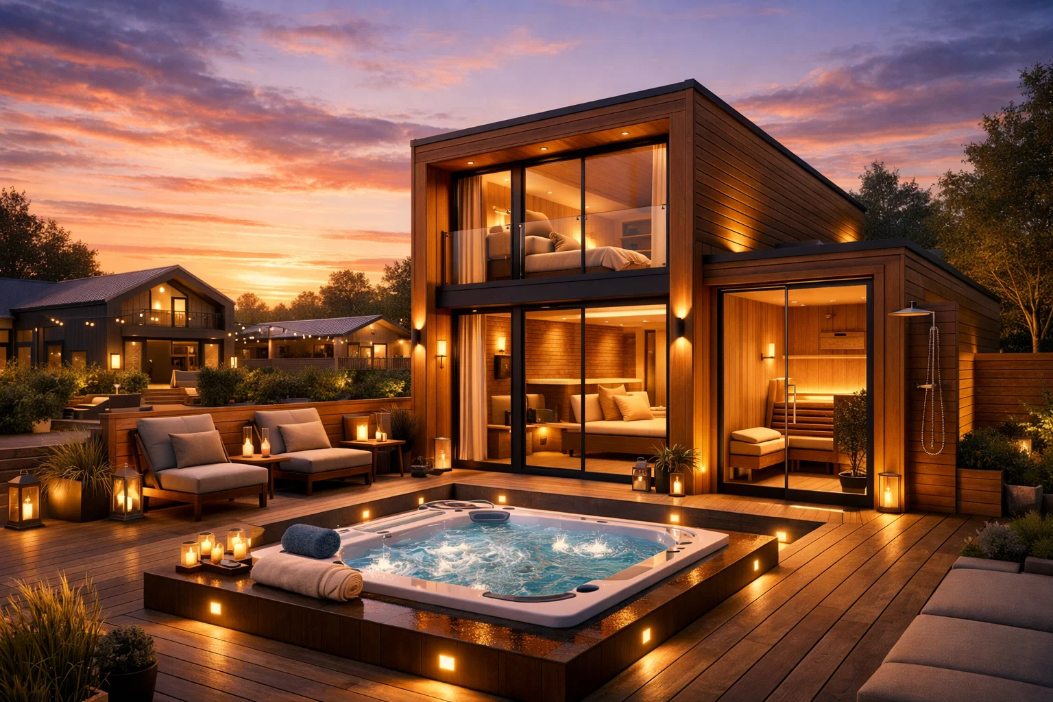 Loftigo Tiny House District Wellness House