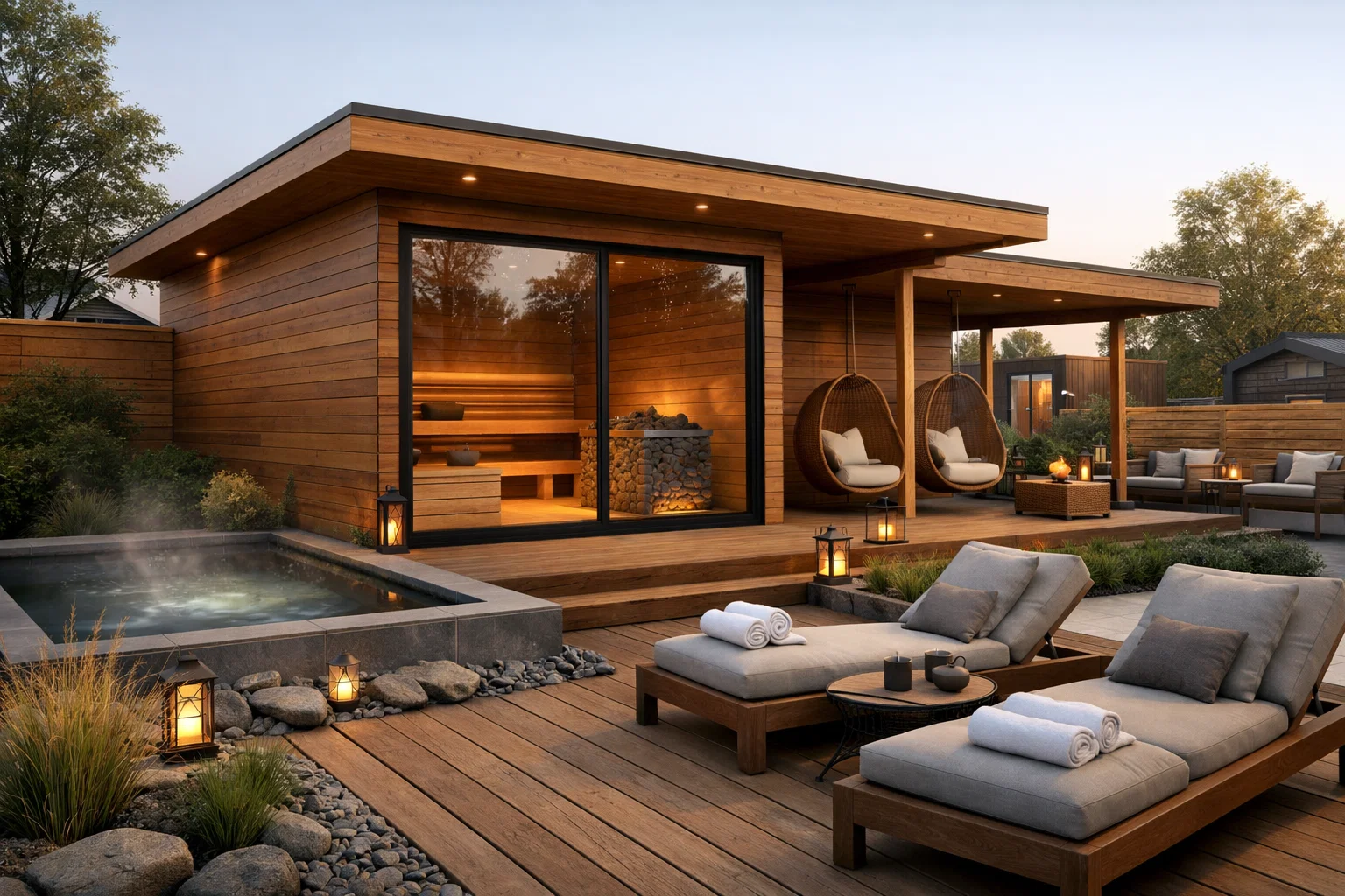 Wellness und Sauna Bereich